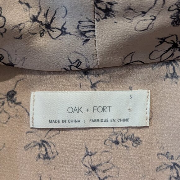 OAK & FORT TIED CROP TOP US S - Picture 3 of 4